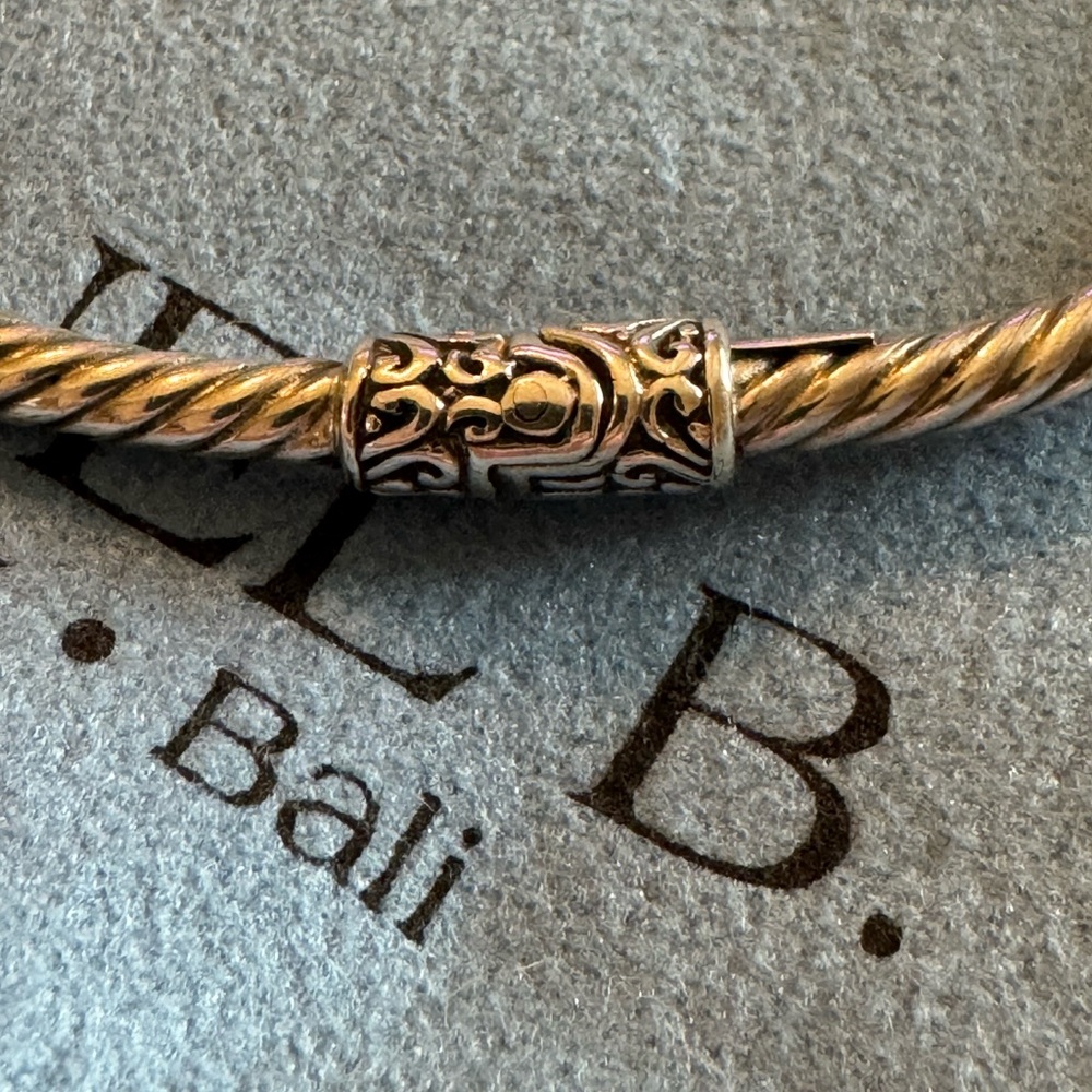 Samuel B. Silver Rope Texture Bracelet - Picture 3 of 13